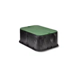 Nds 21.75 In 6.75 Rectangular Valve Box With Cover Black/green 115 New. Price: $46.95.