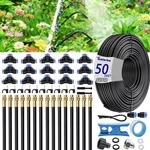 Maierke 50FT 5/16 Inch 360 Adjustable Drip Irrigation Kits Automatic Garden ... New. Price: $25.83.