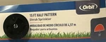 Orbit 15-FOOT Half Pattern Shrub Sprinkler Head Nozzles- 180 Degrees New. Price: $9.99.