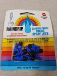 Raindrip R187C Half-circle Adjustable Stream Sprayers, Up To 7' Radius QTY-15 New. Price: $9.95.