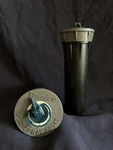 2 Hunter PROS-04-PRS40-CV 4" Spray Pop-up Body Sprinkler W/check Valve Open. Price: $24.00.