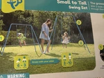 Tp Small To Tall Swing Set Blue/green 6 Months 3 Years New. Price: $65.00.