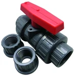 Manufacturer Varies 1-1/4" Socket Pvc Ball Valve Union 4PGD6 New. Price: $47.11.