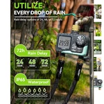 Compact Automatic Irrigation Controller 2-ZONE Timer With Quick Setup Features New. Price: $122.39.