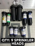 Nos 9-PACK Lot Rainbird Orbit Pop Up Rotary Sprinkler 360 101522-B Adjustable New. Price: $30.94.