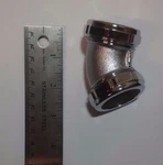 Slip Elbow 45DEG Chrome Brass 1-1/4" National Brand Alternative Metal 556040 New. Price: $19.99.