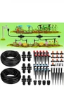 Drip Irrigation System, 40FT 1/2" Mainline & 100FT 1/4" Tubing, With Adjustab... New. Price: $30.09.