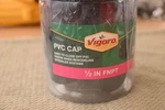 Vigoro 1/2 In. Fnpt Pvc Cap Fittings - Jar Of 20 New. Price: $12.50.