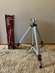 Husky 1010 098 895 Brass Pulsating Sprinkler 48" Tripod Folding Metal Base Used. Price: $39.99.