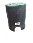 Nds 107BC Black/matte Plastic Round Valve Box 6 In. With Overlapping Icv Cover New. Price: $12.00.