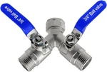 Beduan 304 Stainless Steel Hose Splitter 2 Way Garden Bib With New. Price: $76.59.