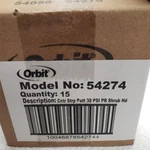 = Lot Of 15 Orbit Shrub Sprinkler Pressure Regulated 4' X 30' 54274 New. Price: $56.69.