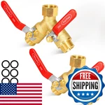 Siguranta Garden Hose Diverter Full-flow Heavy-duty Brass 2-WAY High New. Price: $67.76.