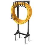 Pattiumo Garden Hose Holder 150FT, 4 Spikes, Freestanding, Heavy-duty Metal New. Price: $112.34.