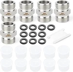 Taisher 5PCS 304 Stainless Steel Garden Hose Adapter, 3/4" Ght Male X New. Price: $36.25.