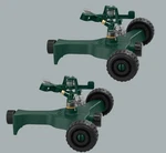 Pk Orbit Plastic Wheeled Base Impact Sprinkler 6400 Sq Ft Sku: 7029021 New. Price: $47.99.