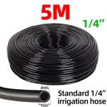 1/4" Watering Hose Drip Pipe 4/7MM Gardening Micro Irrigation System Black New. Price: $23.33.