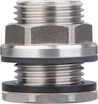 SSBF020 Stainless Steel 304 Bulkhead Tank Fitting (double Female 1/2 Npt/fip New. Price: $12.85.