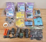 Lot Of Drip Irrigation Taps Connectors Tips & More Mostly Mister Landscape Brand Open. Price: $45.00.
