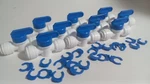Liimevvon 3/8" X Straight Ball Valve Quick Connect Fitting 10 Pack New. Price: $10.00.