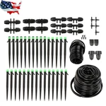 Drip Irrigation Kit Garden 130FT System Plant Watering Adjustable New. Price: $30.02.