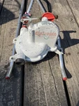 Vintage Nelson Dial-a-rain Metal Oscillating Lawn Sprinkler Used. Price: $75.00.