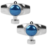 Hourleey 360 Degree Metal Spot Sprinkler, 2 Circle Pattern Pack, Blue New. Price: $18.99.