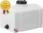 82123889 Polyethylene Domed Reservoir Water Tank, 16 Gallon, Made In The Usa New. Price: $205.30.