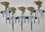 Gilmour/ace Heavy Duty Adjustable Pulse Sprinkler Head 5800 Sq Ft Lot Of Open. Price: $35.00.