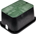 117BC* 15 In. 22 Rectangular Jumbo Valve Box And Cover, 12 Height, Irr New. Price: $123.99.