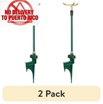 (2 Pack) 3-ARM Rotating Awn Sprinkler On Adjustable Step Spike New. Price: $43.89.