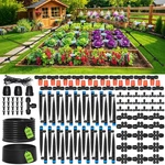 300FT Drip Irrigation System Kit, Automatic Garden Misting Watering With New. Price: $98.00.