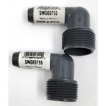 Rain Bird SWGE075S Swing Flex Pipe Elbow 1/2" 3/4" Barbed Mnpt Sprinkler New. Price: $9.00.