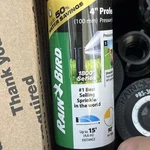 Rain Bird 1800 Series In. Pop-up Dual Spray Prs Sprinkler, Quarter CIRCL(24PK) Open. Price: $139.99.