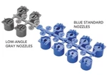 5 Pack Hunter Nozzle Rack Pgp Ultra I20 Blue Low Angle Standard Oem New. Price: $13.96.