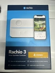 Rachio Smart Sprinkler Controller 4 Zone 3RD Gen Irrigation Wifi Open. Price: $120.00.